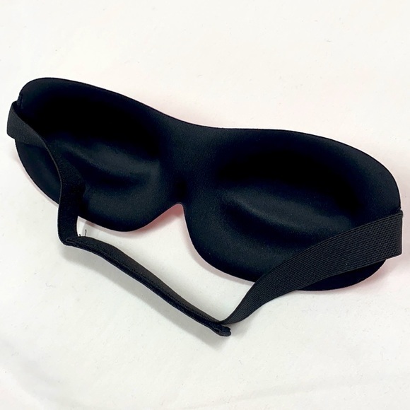 Sleep Mask Pink Satin - Picture 3 of 8